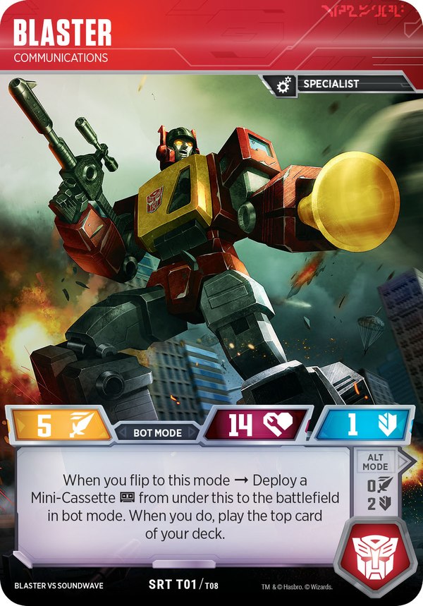 SDCC 2019   Transformers TCG Blaster Vs Soundwave Card Art Plus Retail Version And Omnibots Pack Announced  (9 of 33)